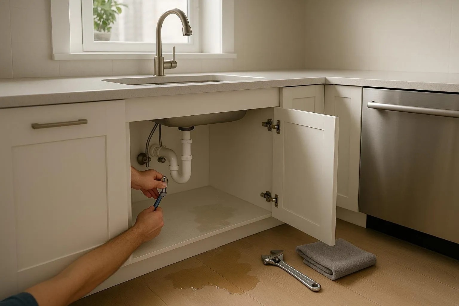 How to Stop Water Leak Before Plumber Arrives
